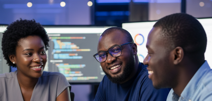 Dignity Technology Ltd Professional technology services hero banner showcasing digital transformation and innovation solutions